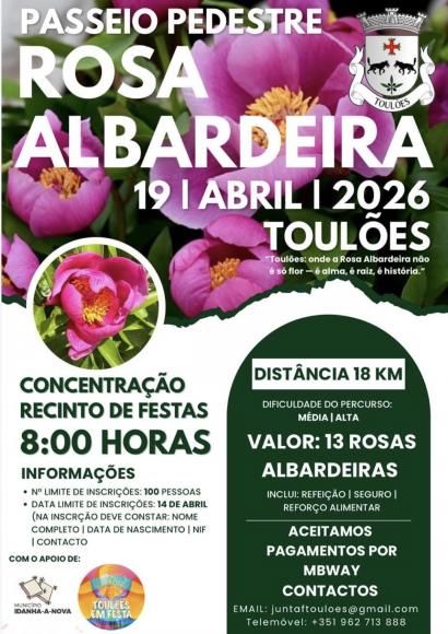 Passeio Pedestre Rosa Albardeira